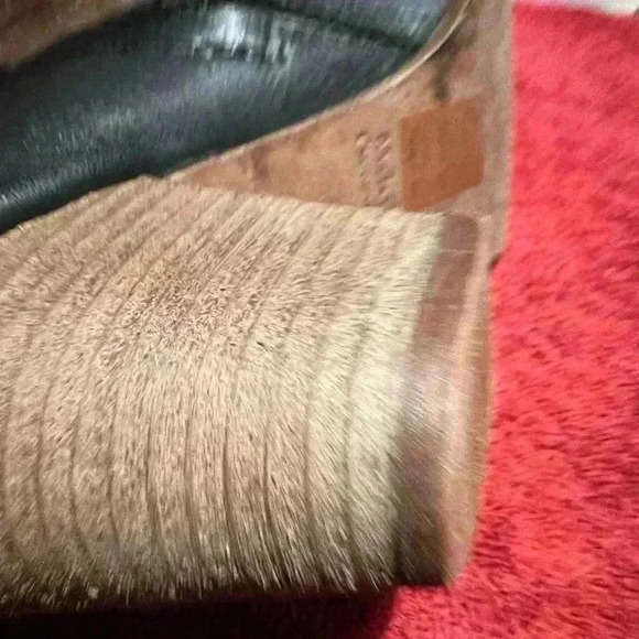 MADEWELL Billie Leather Stacked Heel
Zip Ankle Boots in Black Womens Sz 7.5 - Picture 7 of 7